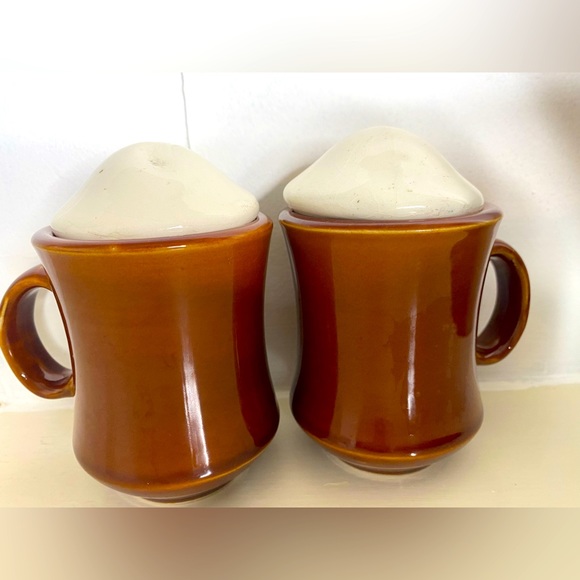 Mushroom coffee mugs sets of 2. - Picture 1 of 5